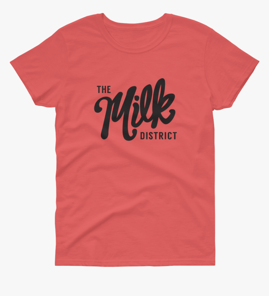 Milkdistrict Logo Blk 1up Mockup Front Flat Coral-silk - Richard Nixon Dick, HD Png Download, Free Download