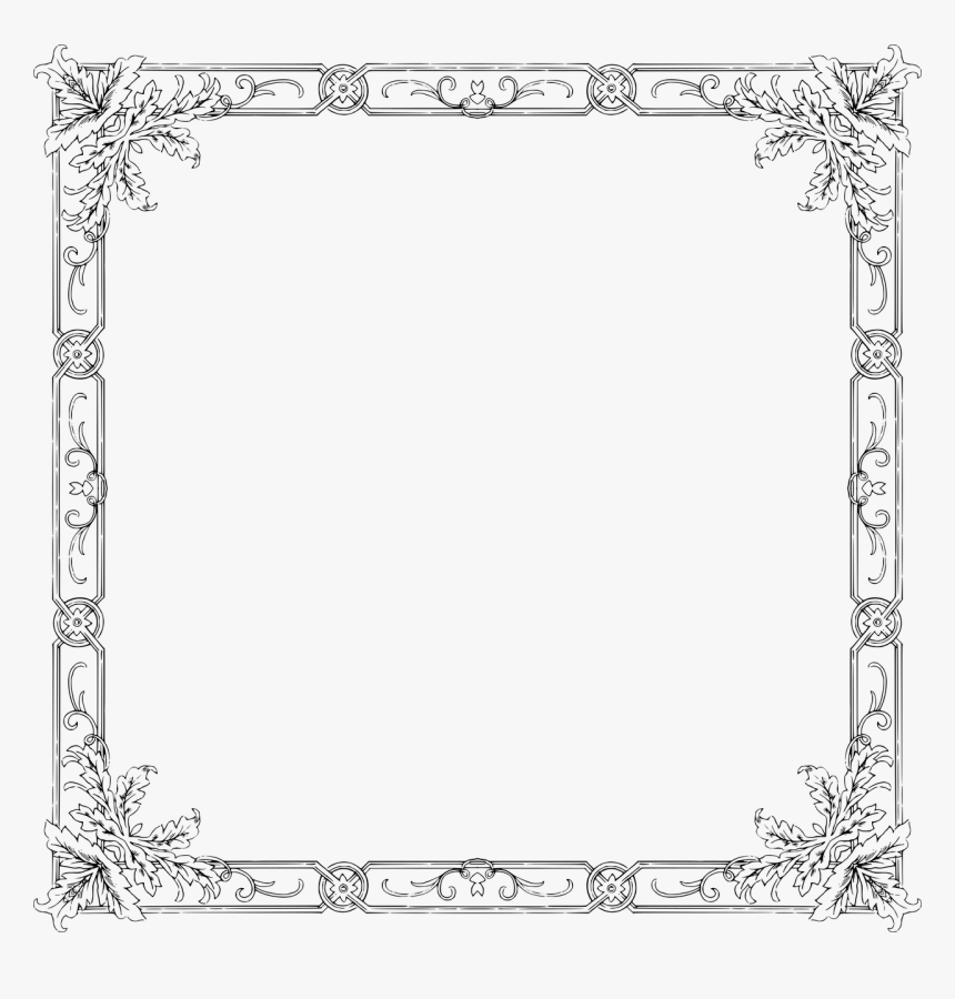 Transparent Old Style Border, HD Png Download, Free Download