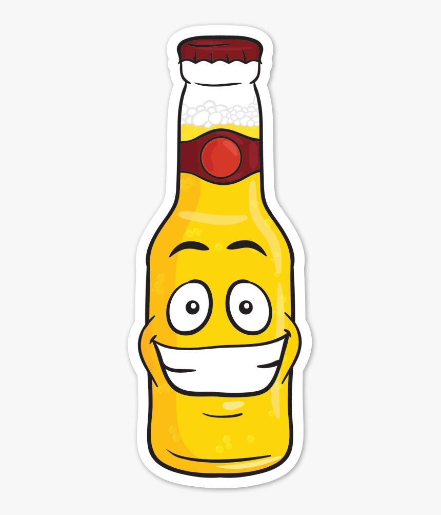 Transparent Beer Bottle Vector Png - Cartoon Beer Bottle Clipart, Png Download, Free Download