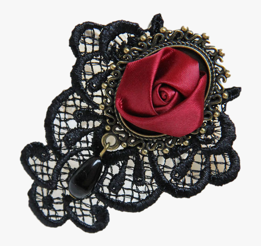 Vintage Rose Brooch Womens Accessories - Garden Roses, HD Png Download, Free Download