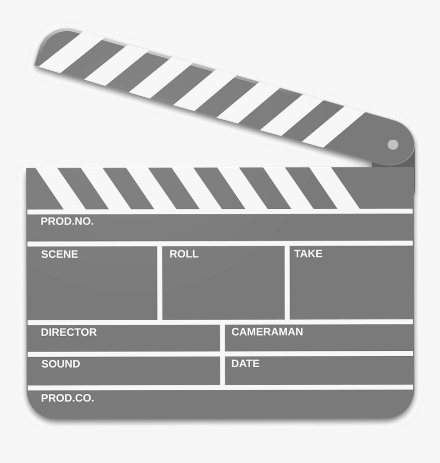 Slate Movie Scene Png- - Movie Clapper Board Png, Transparent Png, Free Download