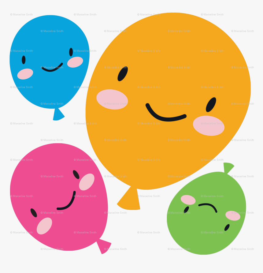 Balloon Kawaii, HD Png Download, Free Download