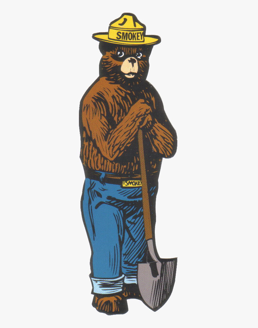 Transparent Smokey Png - Smokey The Bear Cutout, Png Download, Free Download