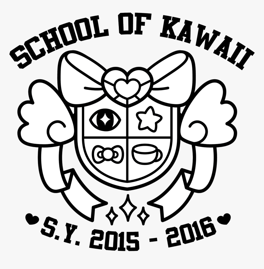 Kawaii School Logo, HD Png Download, Free Download