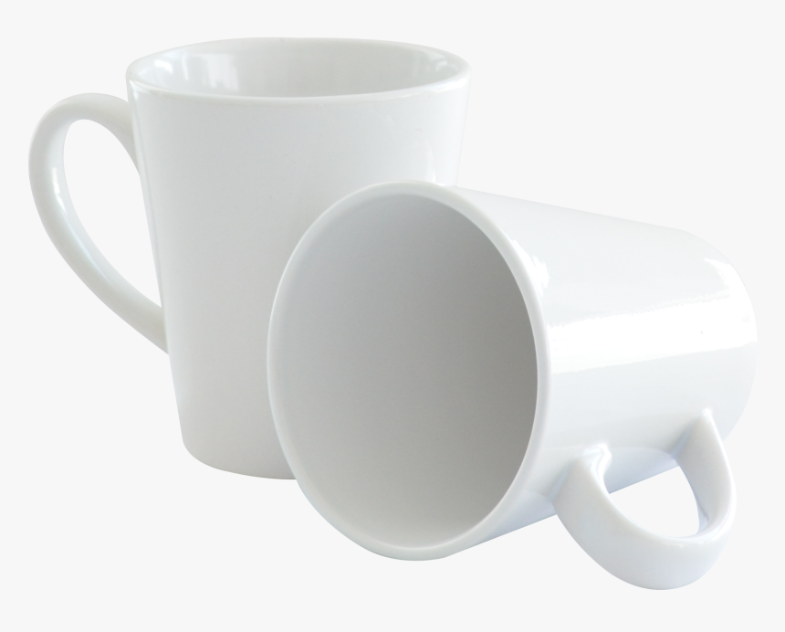 Taza Blanca Cónica De 12 Oz - Tazas Conica Sublimadas Empresas, HD Png Download, Free Download