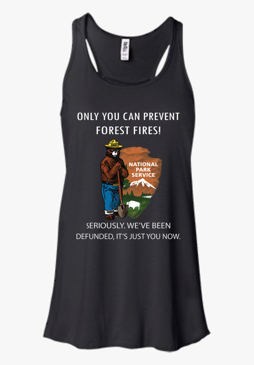 Transparent Smokey The Bear Png - Jeep Tank Top Ladies, Png Download, Free Download