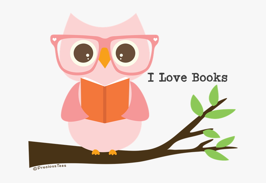 Cute Owl Reading Ipad Sleeve - Owls With Books Clipart, HD Png Download, Free Download