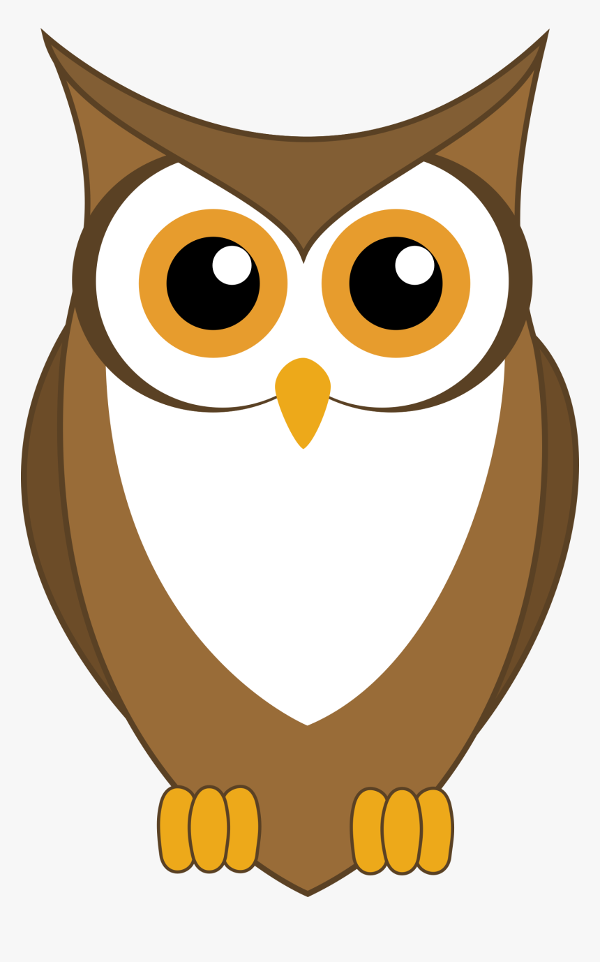 Clipart Of Baby Owl, Clipart Of Cute Owls, Clipart - Owl Vector Clip Art, HD Png Download, Free Download