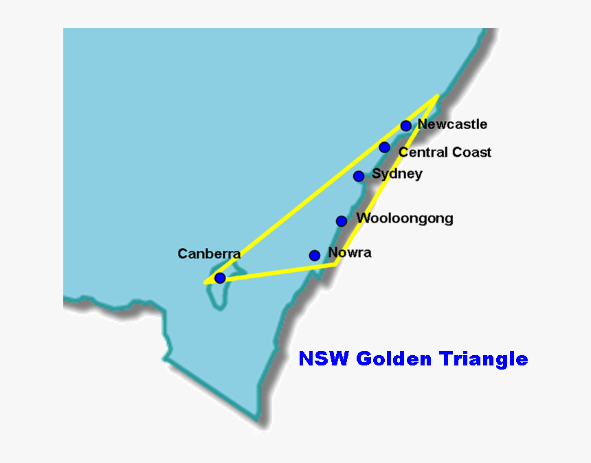 Nsw Golden Triangle - Golden Triangle Nsw, HD Png Download, Free Download