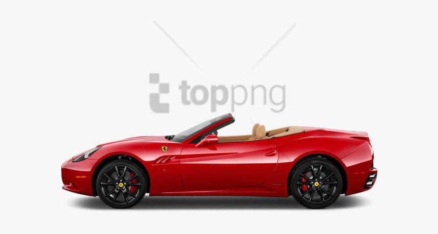 Download Ferrari Side Images - Ferrari Side View Png, Transparent Png, Free Download