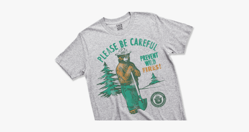 Smokey The Bear Tee-luv Tee - Not Feed The Dog Sign, HD Png Download, Free Download