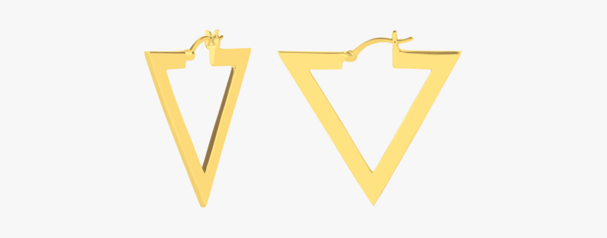 Triangle Shoops Gold - Sign, HD Png Download, Free Download