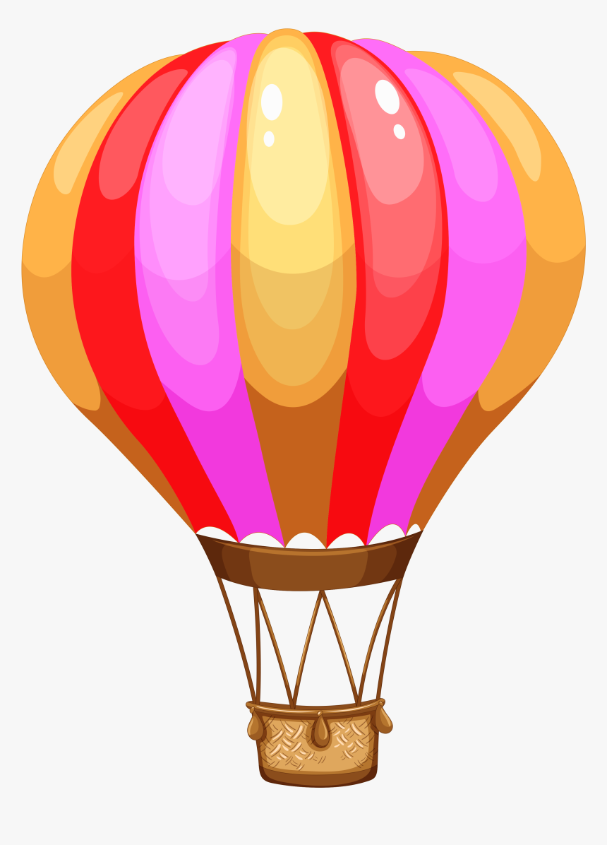 Balon Clip Art, Cake, Illustrations - Transparent Background Hot Air Balloon Clipart Png, Png Download, Free Download