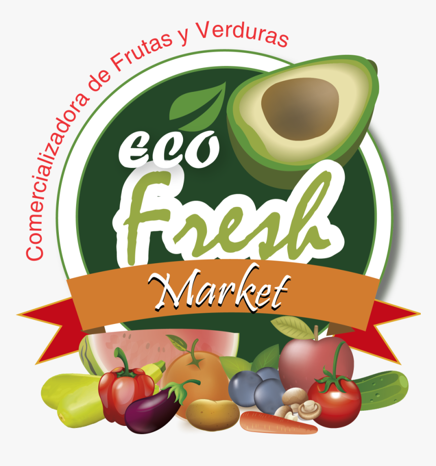 Transparent Vegetales Png - Frutas Y Verduras Logos, Png Download, Free Download