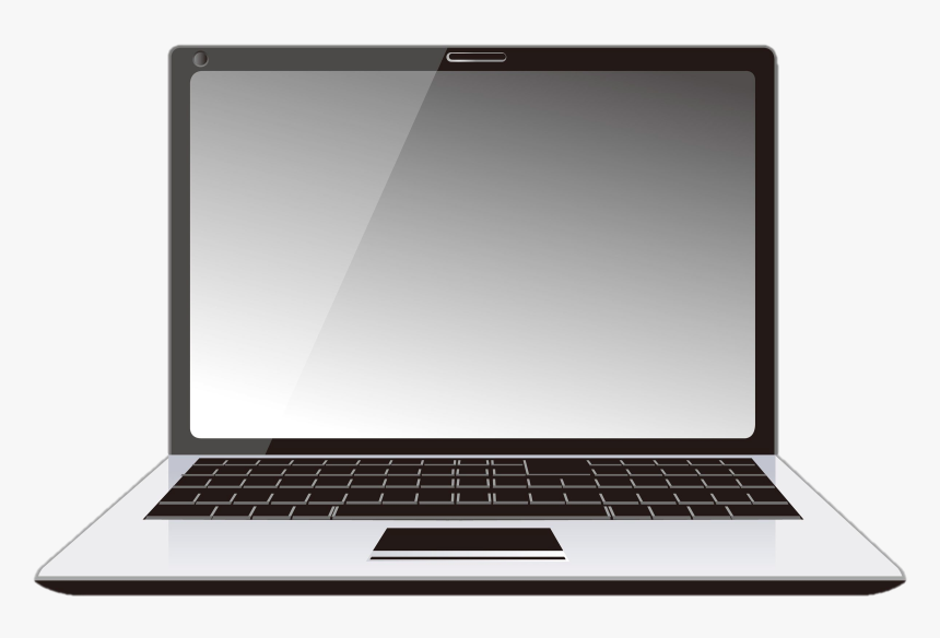 Laptop Personal Computer Clip Art - Transparent Background Laptop Clipart,  HD Png Download - kindpng