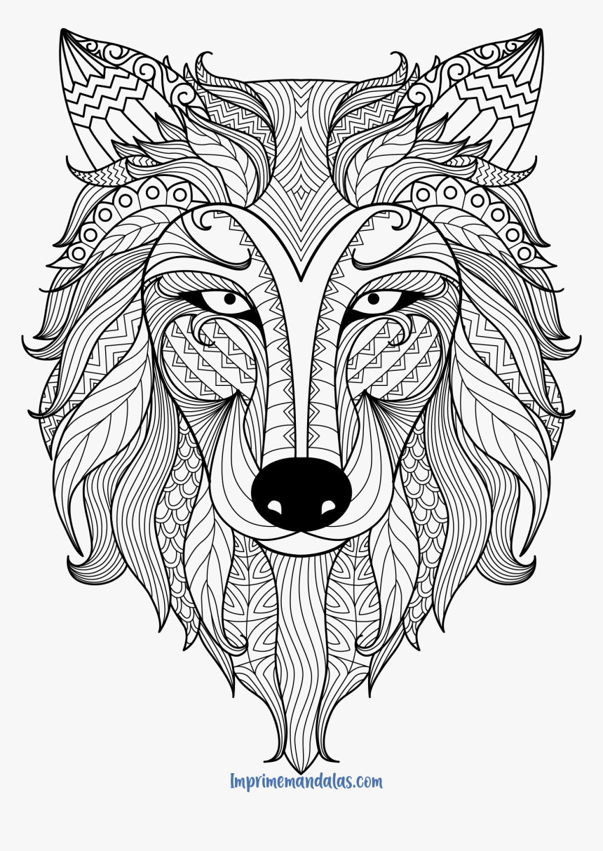 Mandala De Animales - Coloring Sheets Animals Mandalas, HD Png Download, Free Download