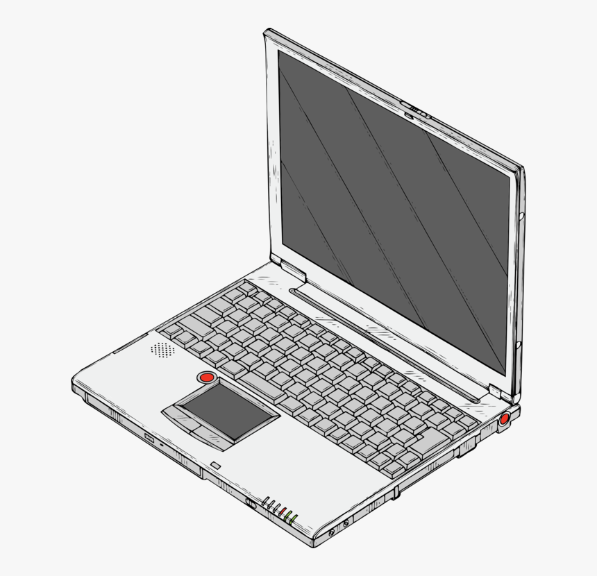 Laptop Powerbook Clip Art - Laptop Clip Art, HD Png Download, Free Download