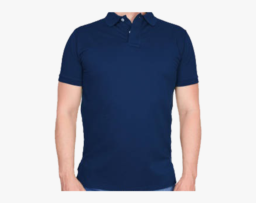 Dark Blue Tshirt Png - Polo Shirt, Transparent Png, Free Download