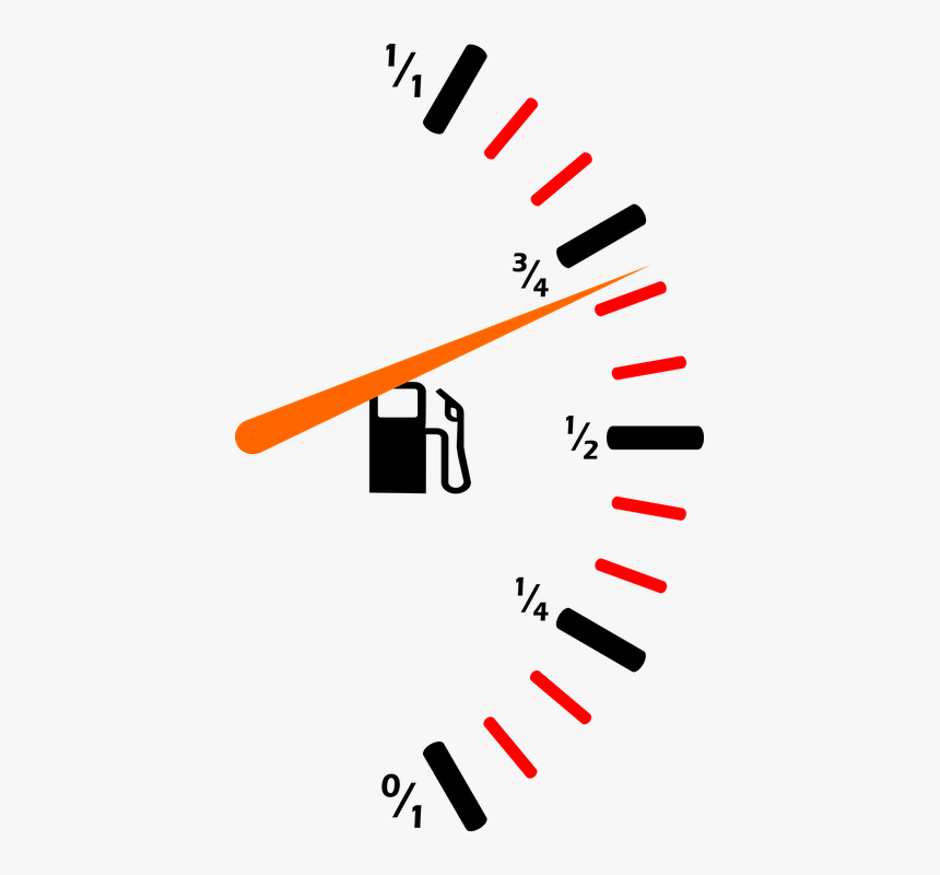 Fuel, Fuel Gauge, Petrol Meter, Petrol Gauge, Pointer - Fuel Gauge Png, Transparent Png, Free Download