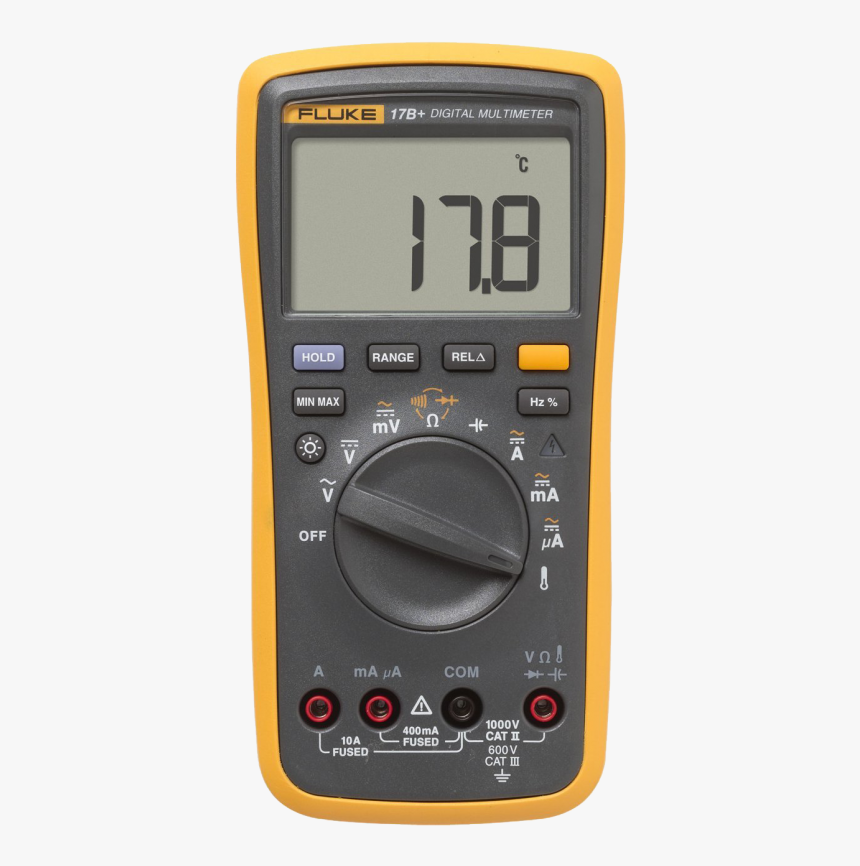 Digital Meter Png Clipart - Fluke 三 用 電 表, Transparent Png, Free Download