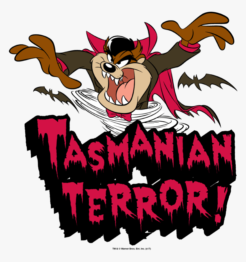 Looney Tunes Taz Terror Youth T Shirt - Cartoon, HD Png Download, Free Download