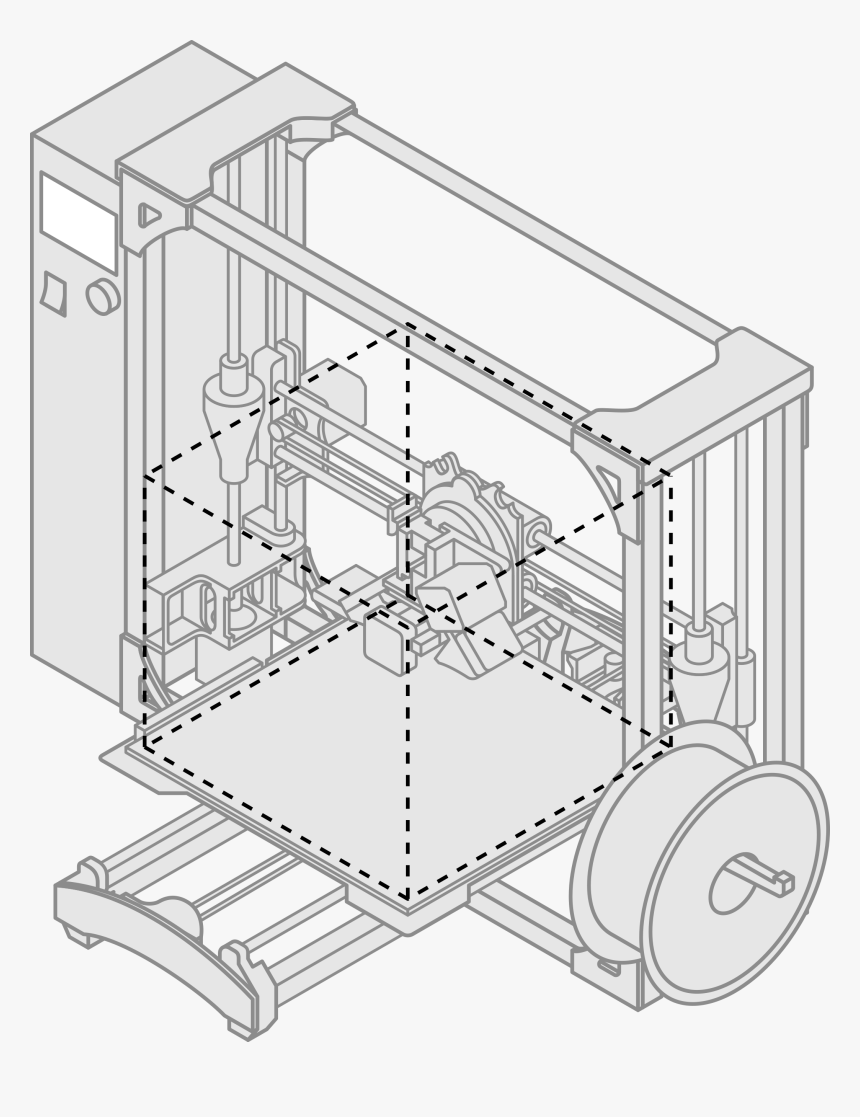Lulzbot Taz 6 Print Volume - Architecture, HD Png Download, Free Download