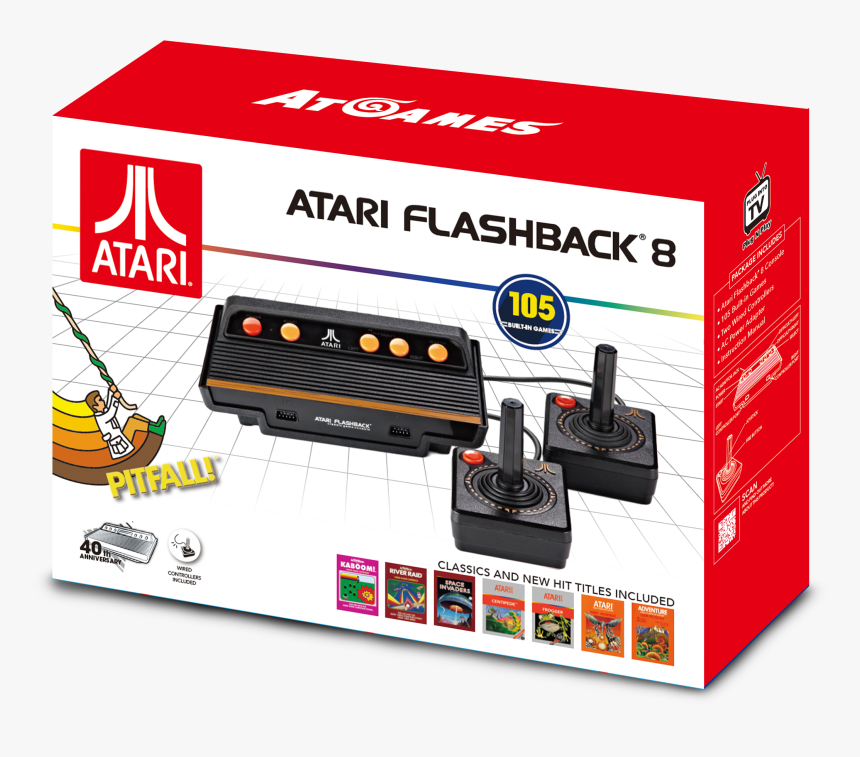 Atari Flashback 8 Classic Game Console, HD Png Download, Free Download