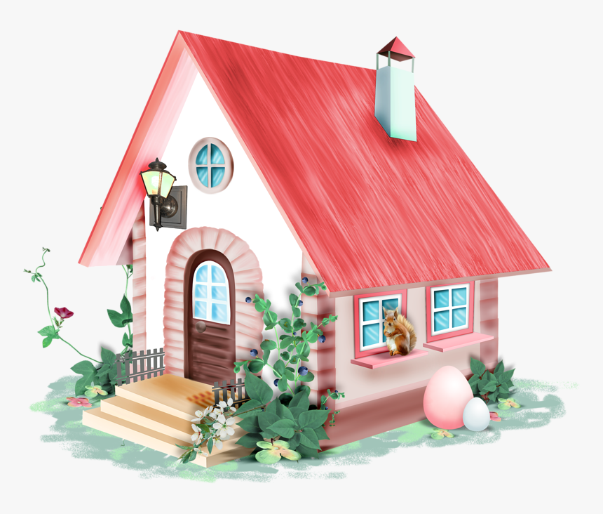 House Green Free Clipart Hd Clipart - Cottage, HD Png Download, Free Download