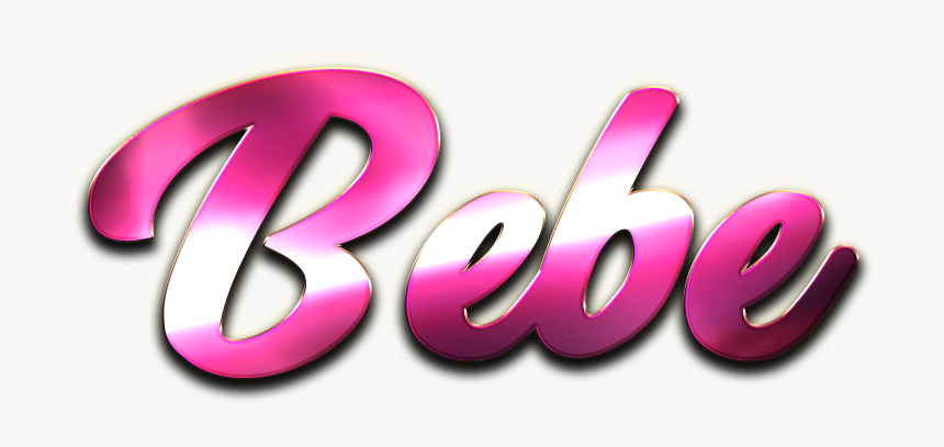 Bebe Name Design Png - Graphic Design, Transparent Png, Free Download