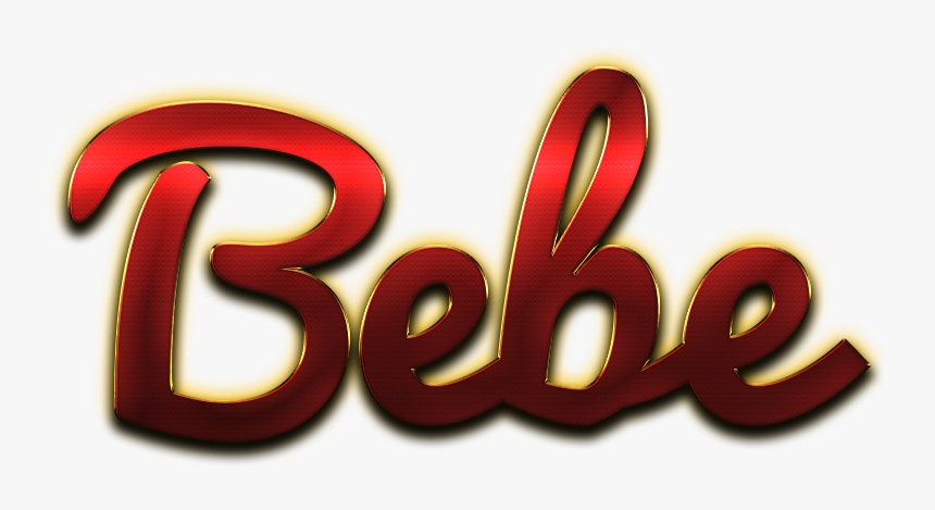 Bebe Name Logo Transparent Image - Graphic Design, HD Png Download, Free Download