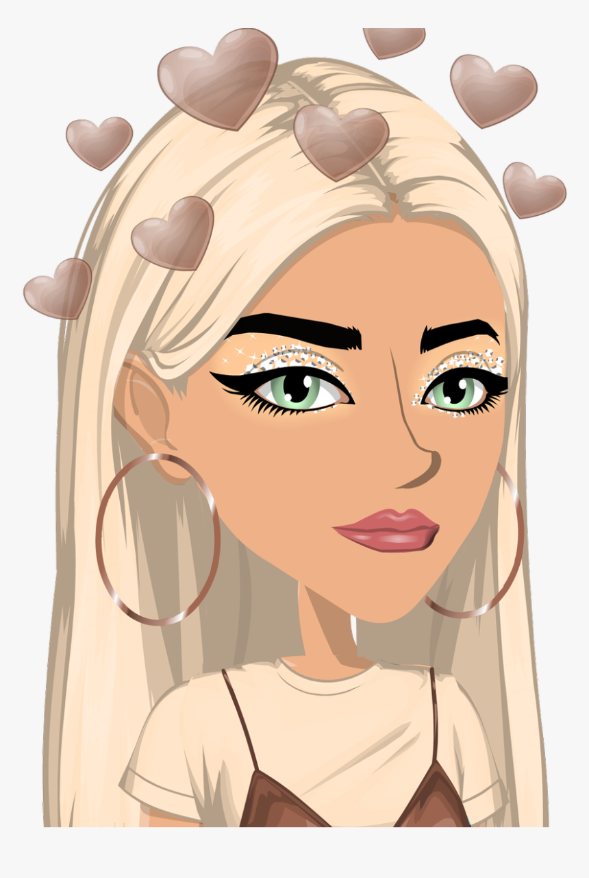 Twisted Twistedd Twitter Png Msp Girl Face - Moviestarplanet Girl, Transparent Png, Free Download