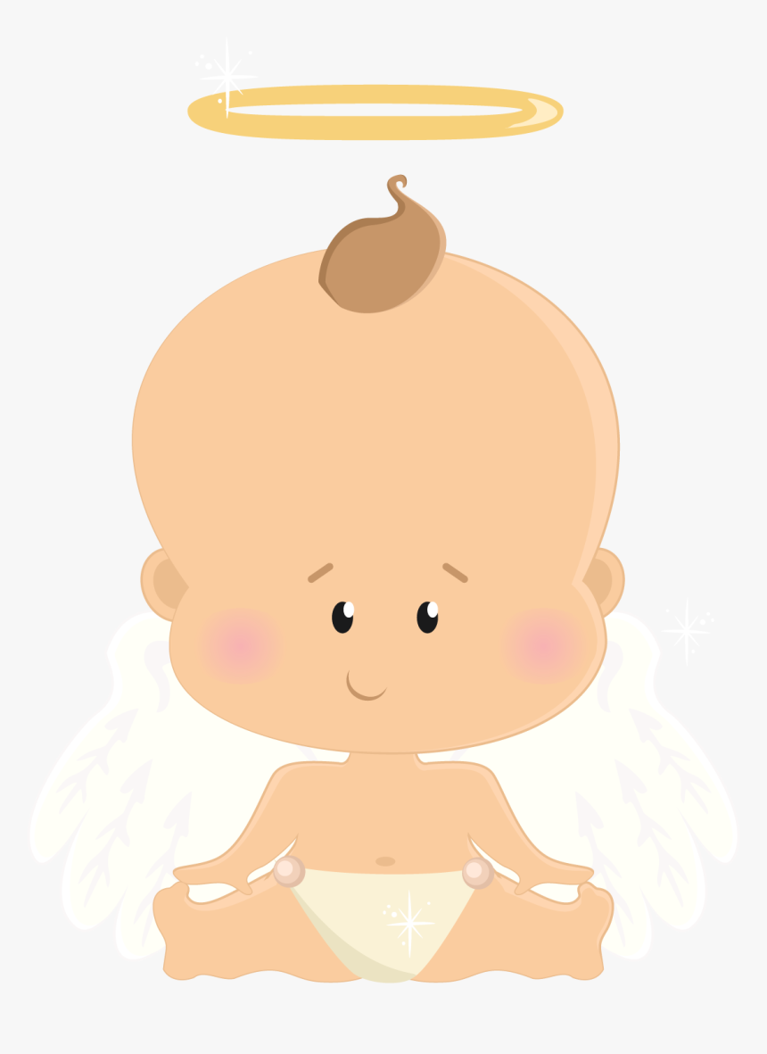 Transparent Baby In Diapers Clipart - Anjinhos Png, Png Download, Free Download