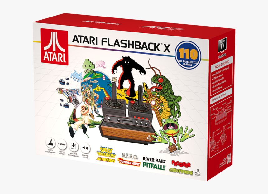 Full Game List For The Atari Flashback X - Flashback 9 By Atari, HD Png Download, Free Download