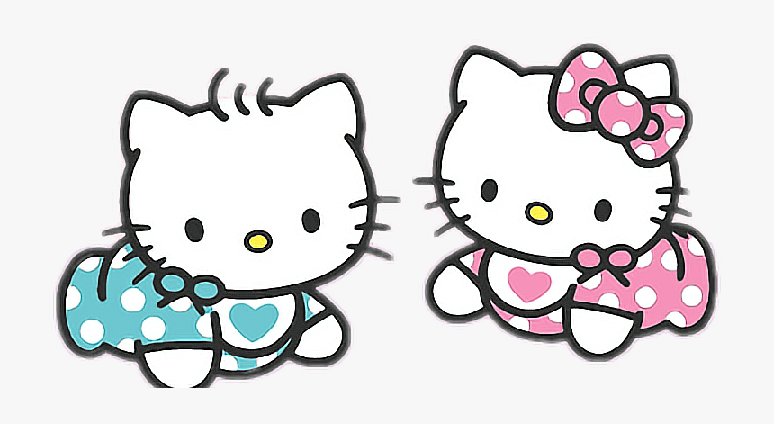 #hellokitty #baby #bebe #ilovehellokitty #hellokittytransparent - Hello Kitty Baby Colouring, HD Png Download, Free Download