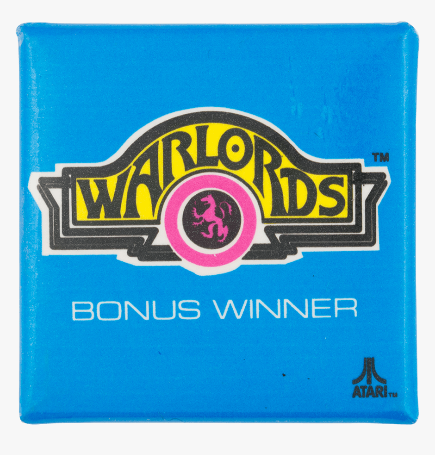 Atari Warlords Entertainment Button Museum - Label, HD Png Download, Free Download