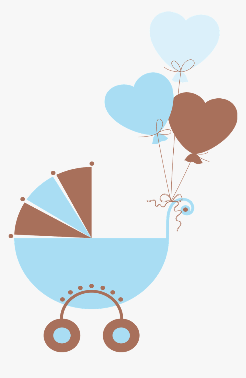 Transparent Baby Carriage Clipart - Carrinho De Bebe Png Menino, Png Download, Free Download