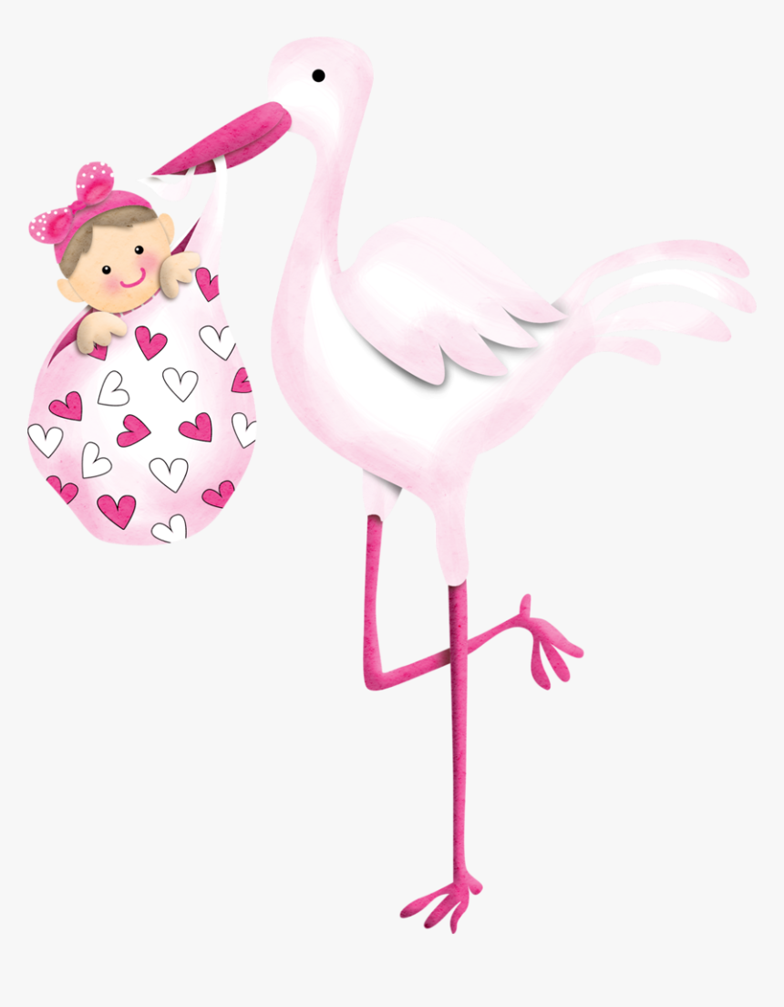 Infant Child Baby Shower Drawing Birth - Flamingo Baby Clip Art, HD Png Download, Free Download