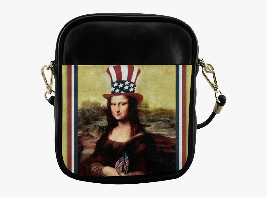 Patriotic Mona Lisa - Mona Lisa Parody, HD Png Download, Free Download