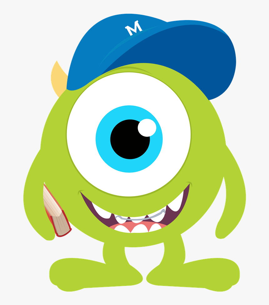 Mike Wazowski Bebe Png - Mike Monster Inc Png, Transparent Png, Free Download