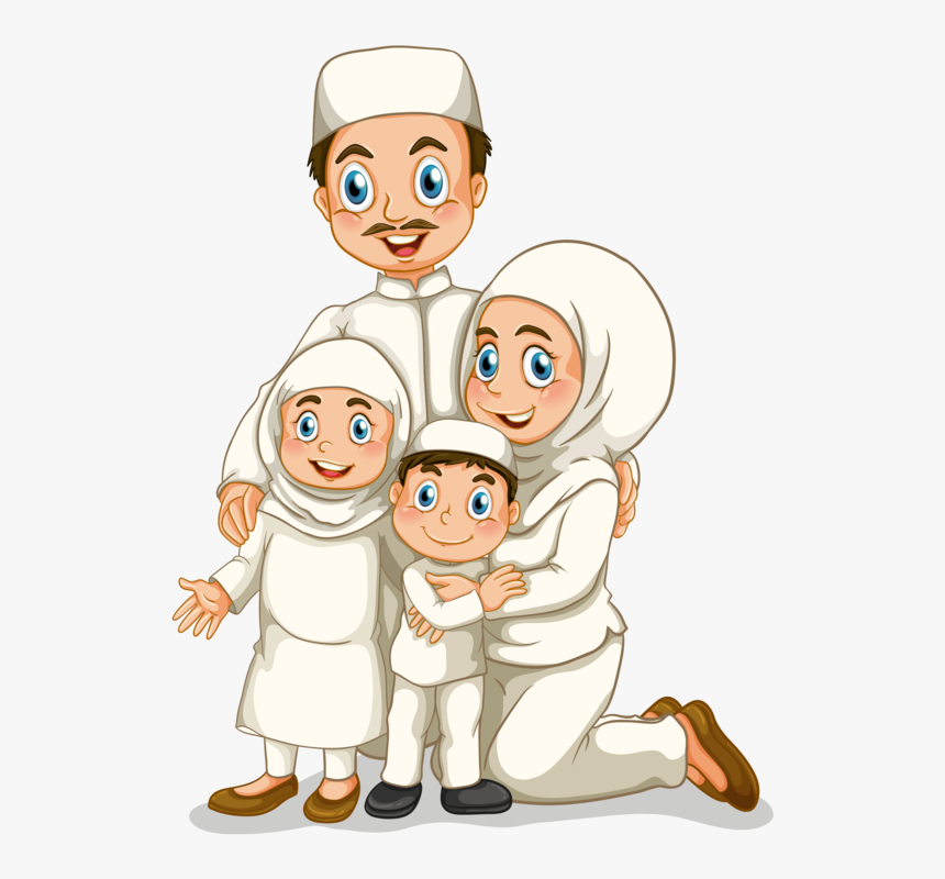 Muslim-family - Muslim Family Png, Transparent Png, Free Download
