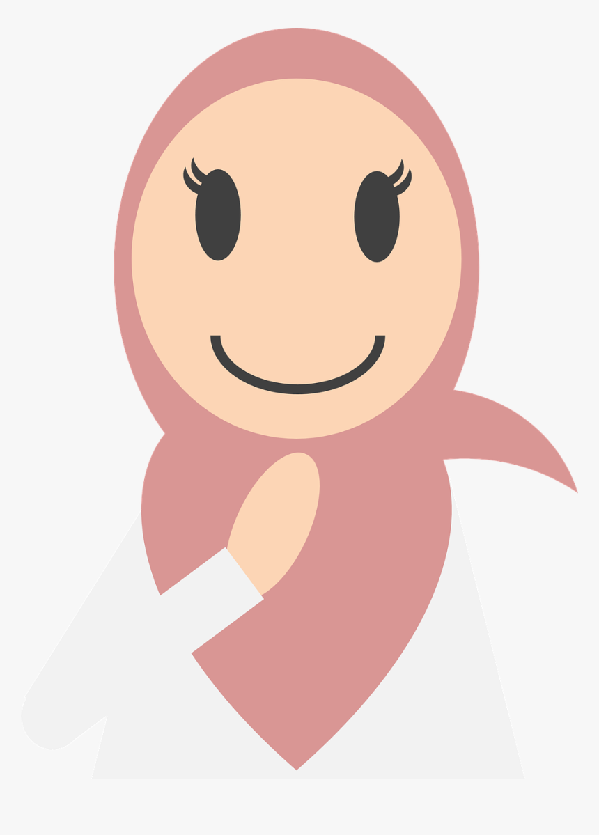 Muslim, Vector, Female Muslim - Logo Fashion Muslimah Png, Transparent Png, Free Download