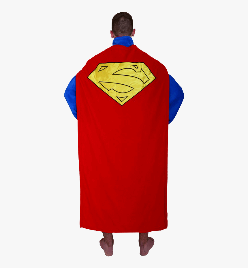 Dc Superman Robe With Cape - Cape, HD Png Download, Free Download