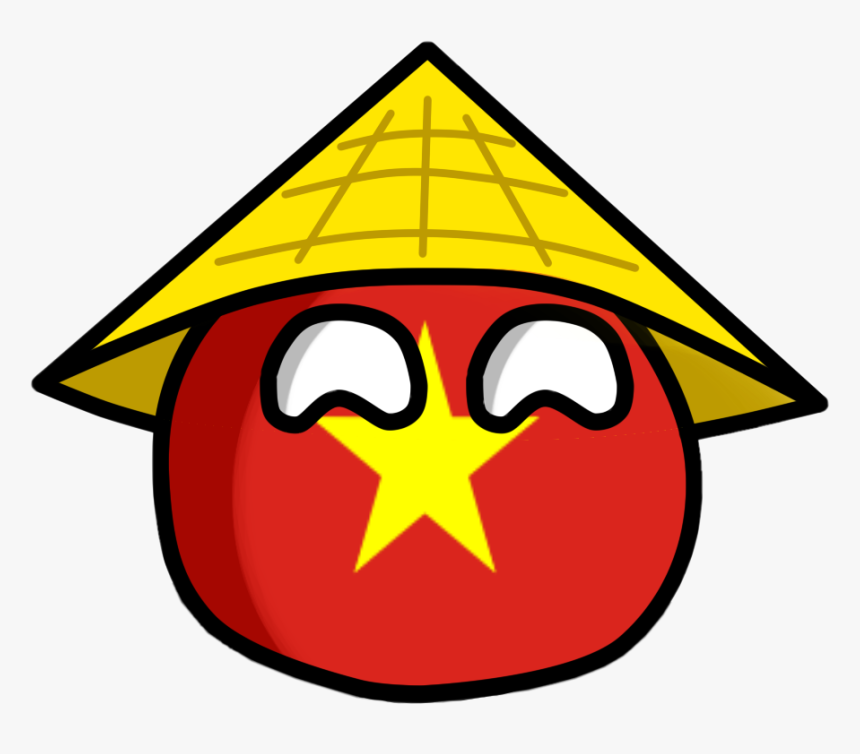 #vietnamball #countryballs #vietnam #vietnamese #communism - Draw A Countryball Vietnam, HD Png Download, Free Download