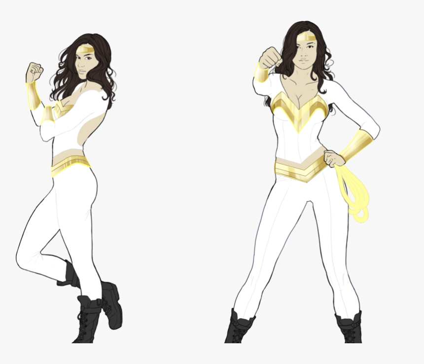 Wonderwoman - Cartoon, HD Png Download, Free Download