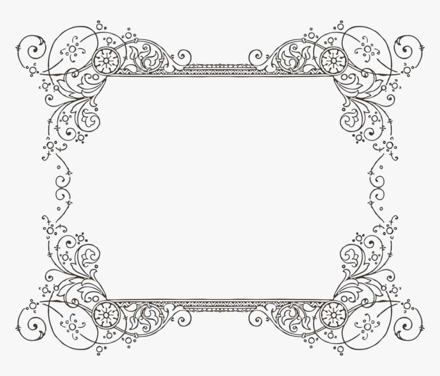 Clipart Borders Cute - Decoration For Google Slides, HD Png Download, Free Download