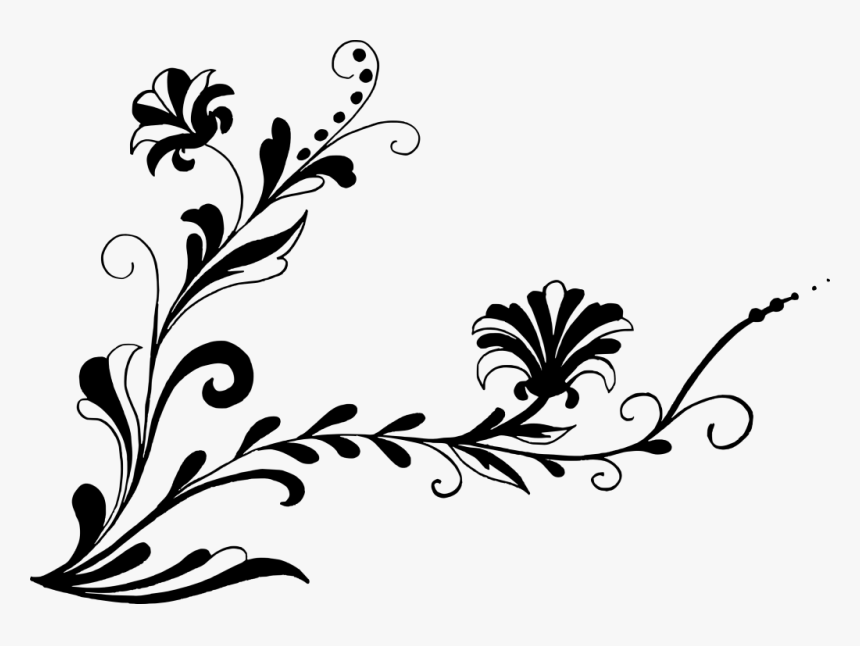 Flower Stem Design, HD Png Download, Free Download