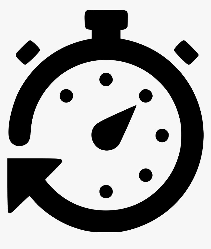 Timer Stop Watch Arrow - 24 Hr Timer Png, Transparent Png, Free Download