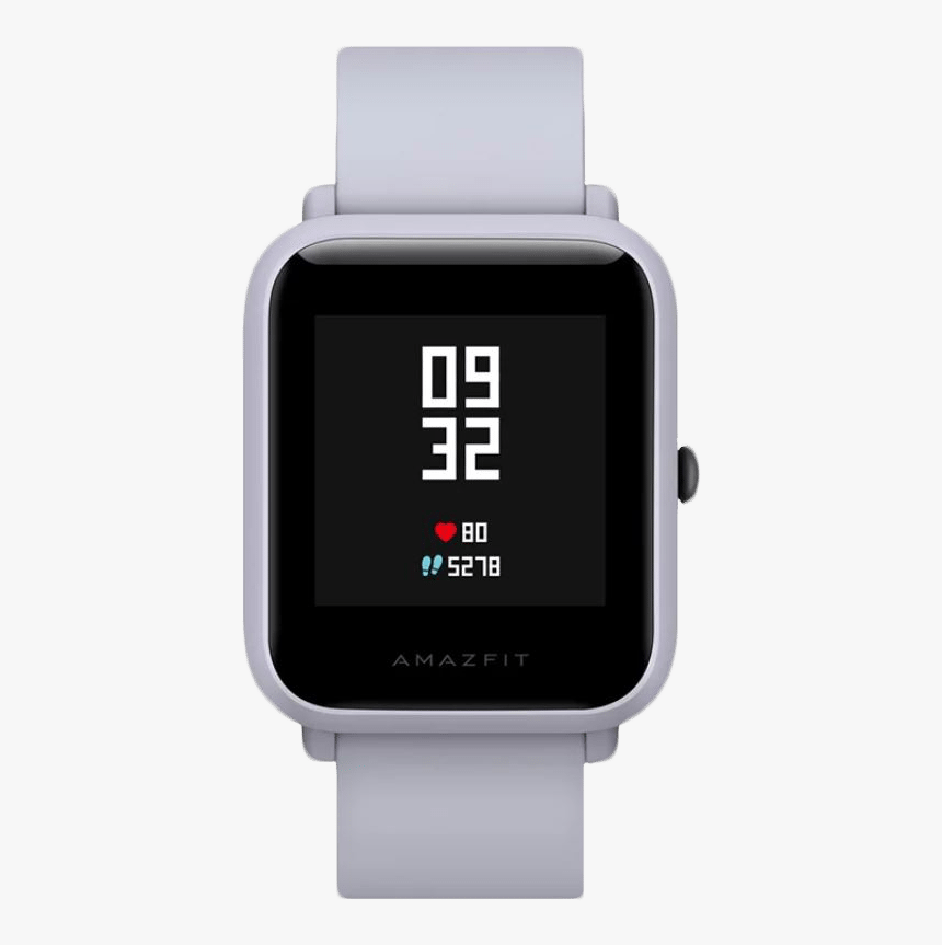 Watch,product,analog Watch,digital Device,material - Amazfit Bip White Cloud, HD Png Download, Free Download