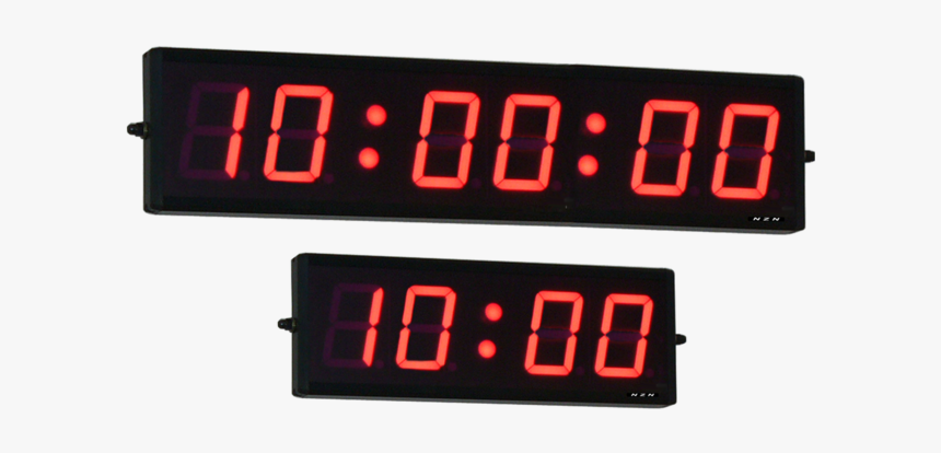 Nzn 10cm Led Digital Clock - Led Display, HD Png Download, Free Download