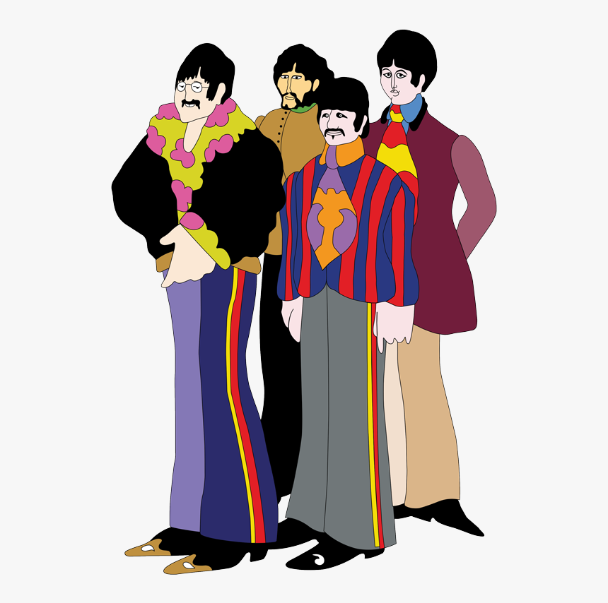 Figs - Beatles Yellow Submarine Vector, HD Png Download, Free Download